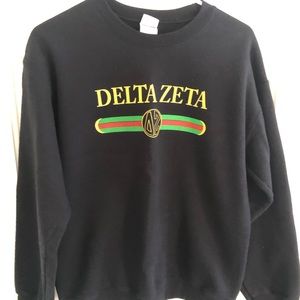 Delta zeta Gucci crew neck